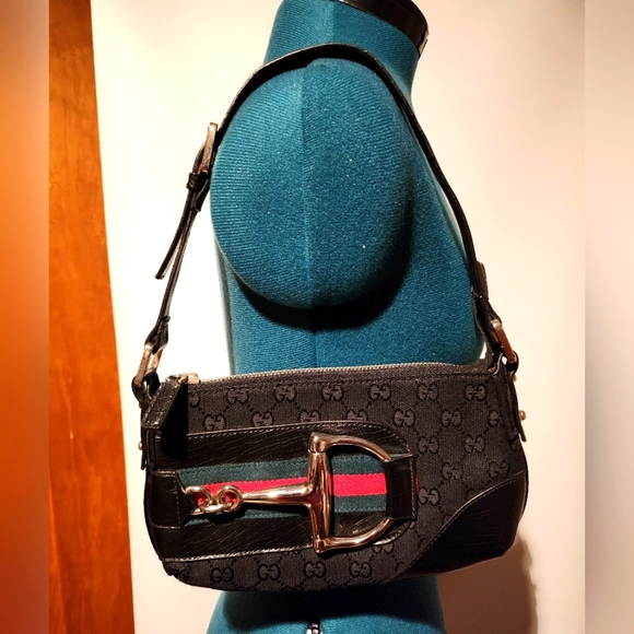 Lightly Used Horsebit Handbag - Picture 1 of 16